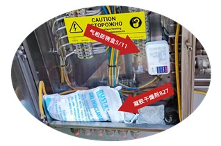 山东某企业大型设备配电柜使用气相防锈海运方案